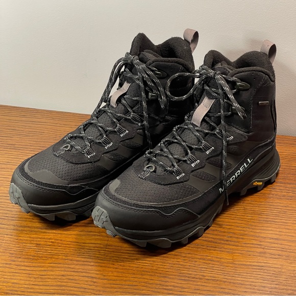 NWT | Merrell Moab Speed Thermo Mid Winter Boots, Mid Top, Waterproof - Picture 3 of 16